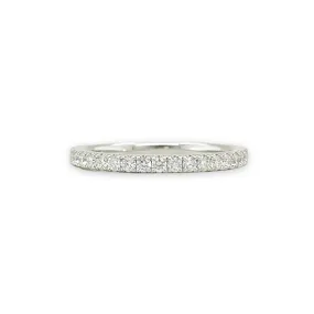 14K W Gold 0.30ctw Diamond Band H/SI1