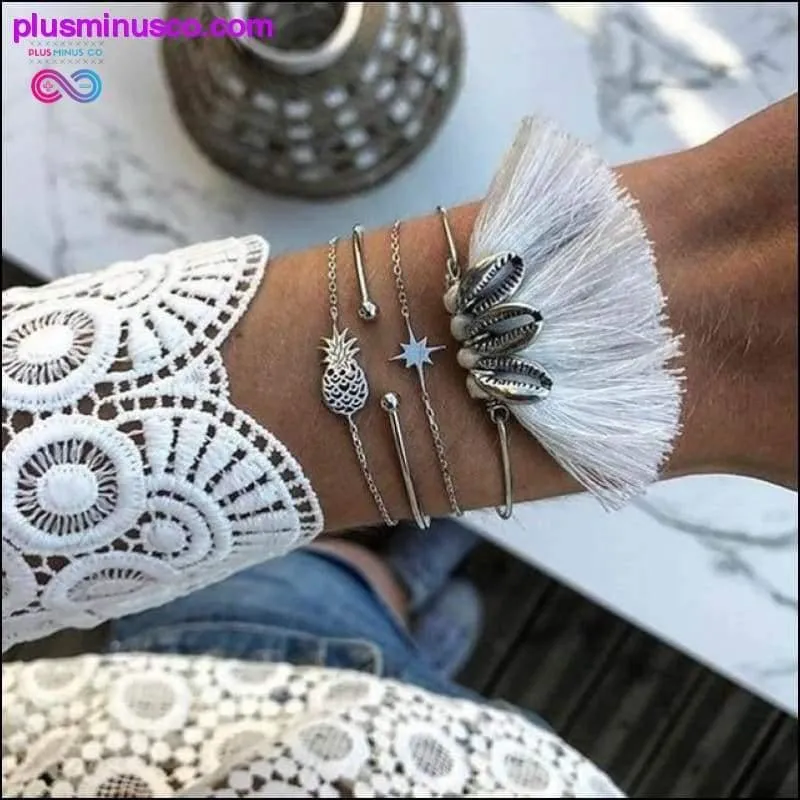 21 Style Women Fashion Moon Leaf Shell Cross Crystal