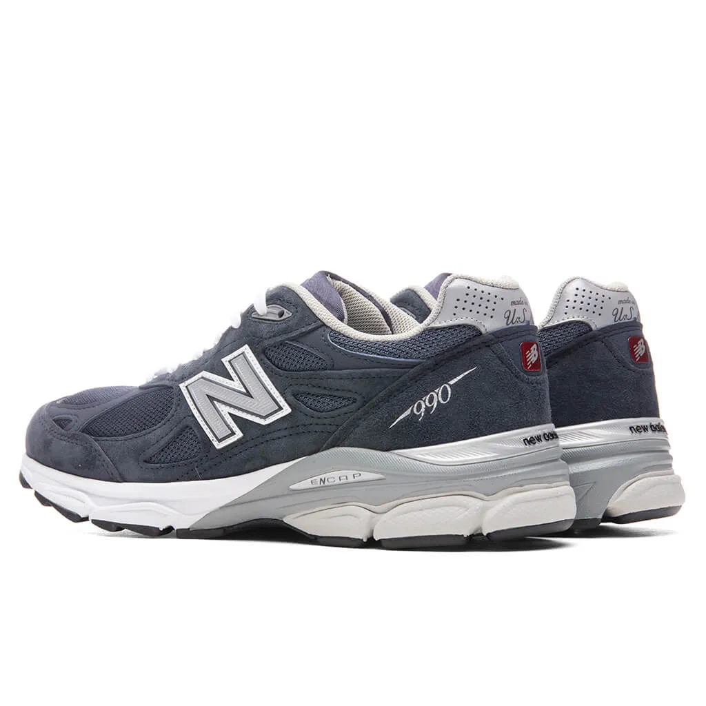 990v3 - Navy/White