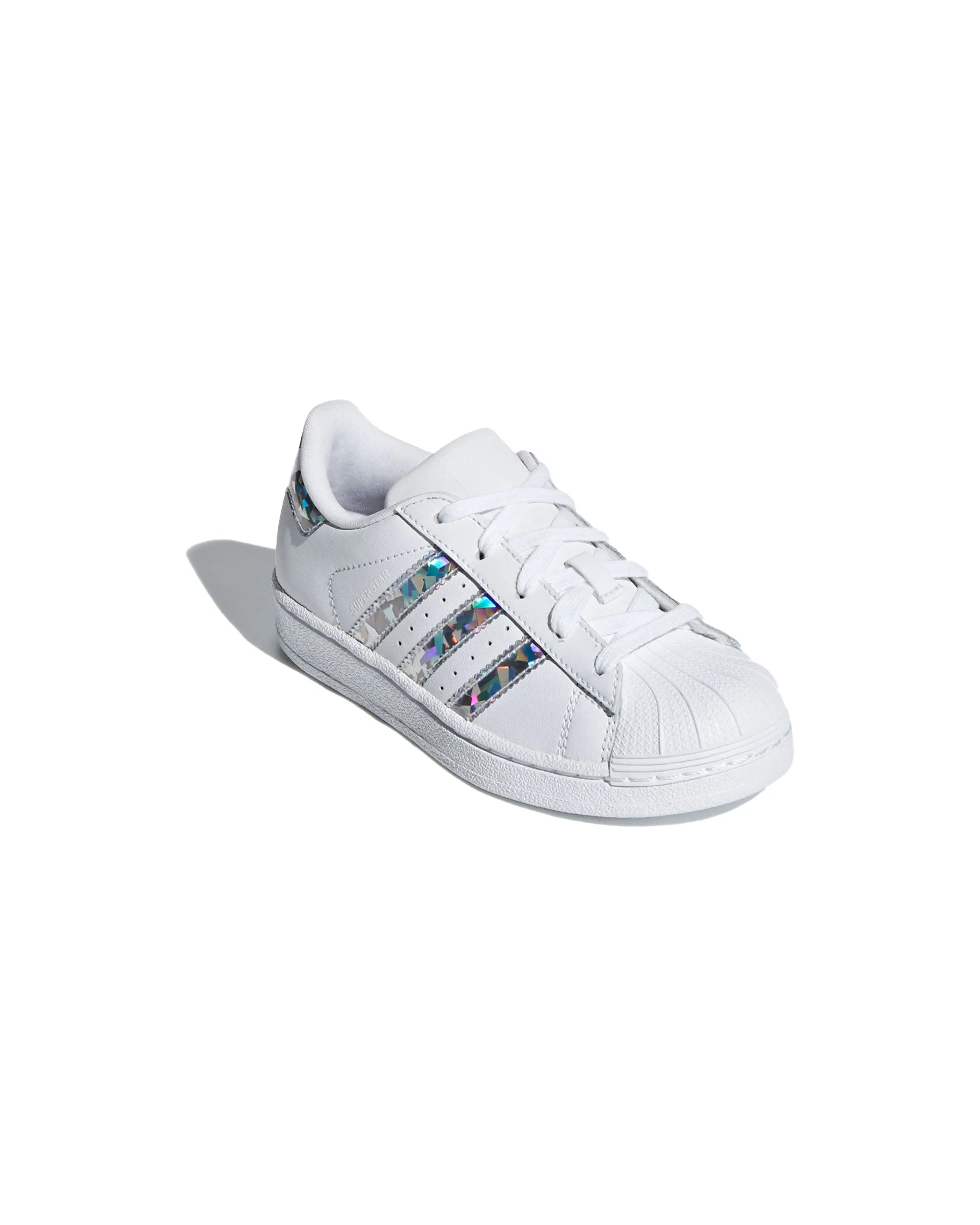 Adidas Superstar C Bianco Argento