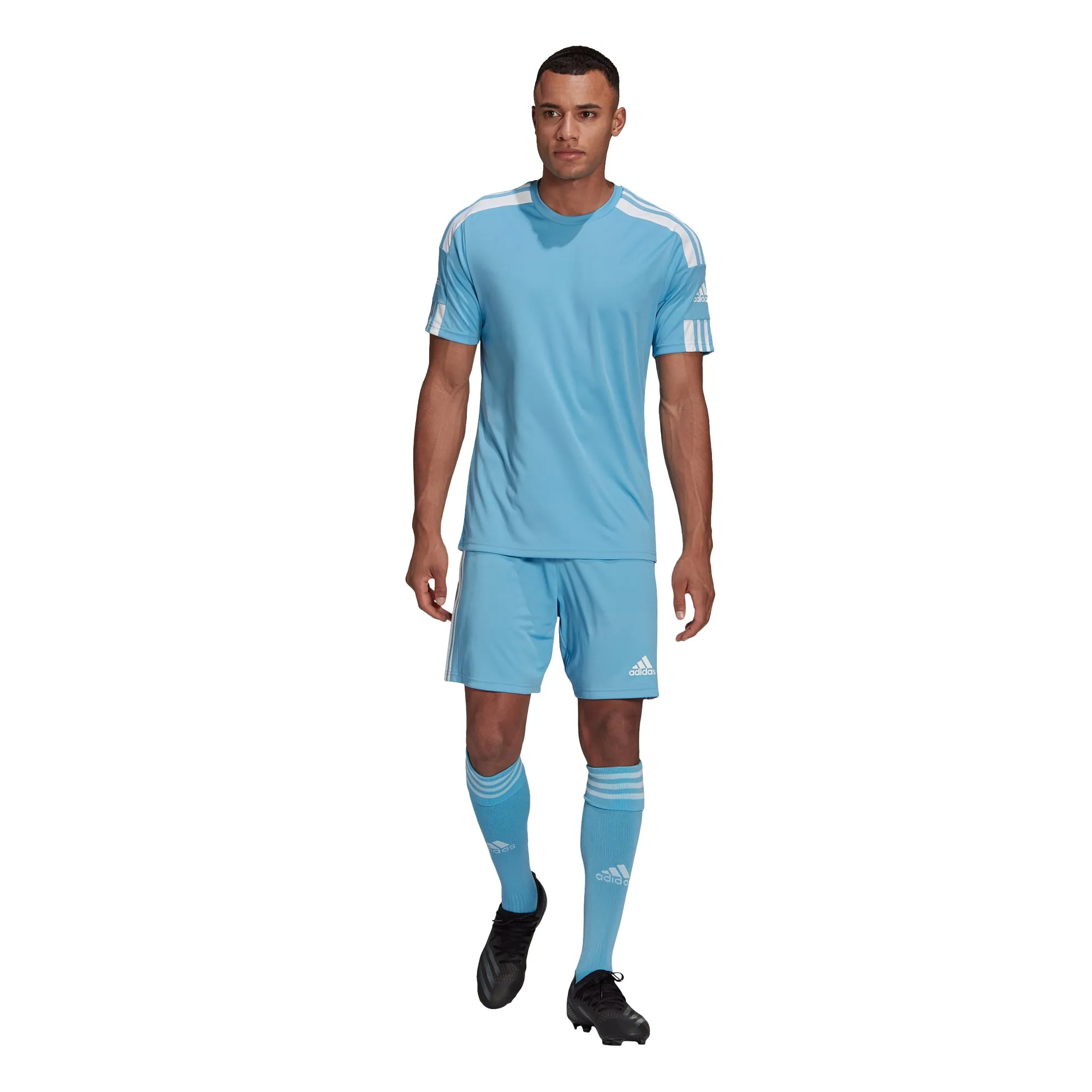 Adidas Youth Squadra 21 Shorts (Light Blue/White)