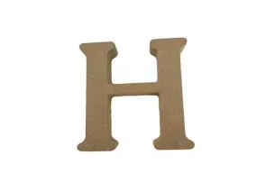 Alphabet H MDF