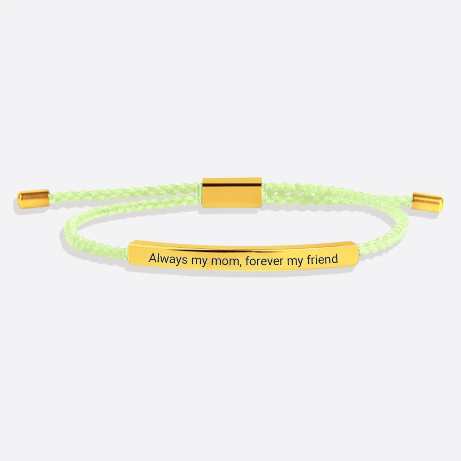 Always my mom, forever my friend Tube Bracelet