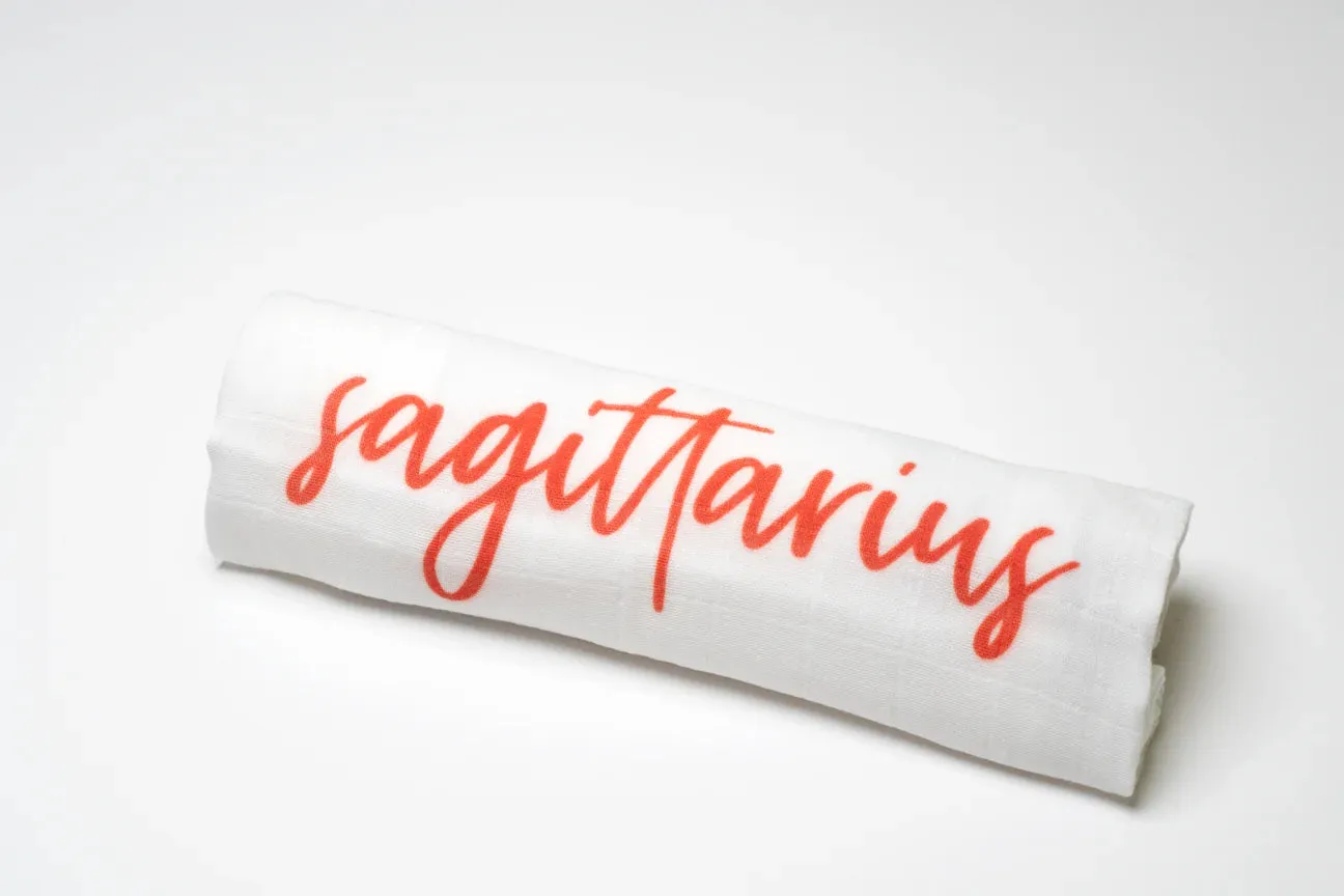 Baby Swaddles/Blankets(Sagittarius, Nov. 22-Dec. 21)