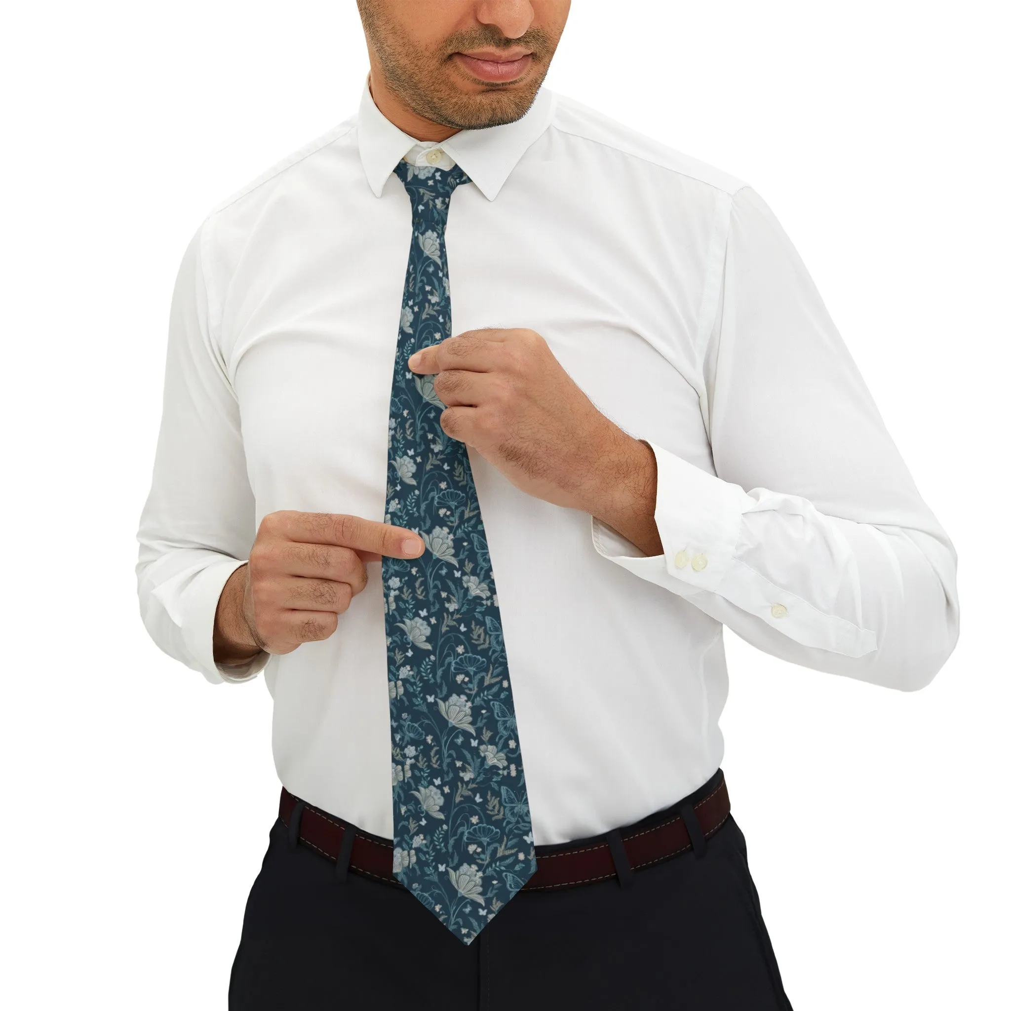 Blue on Blue Necktie