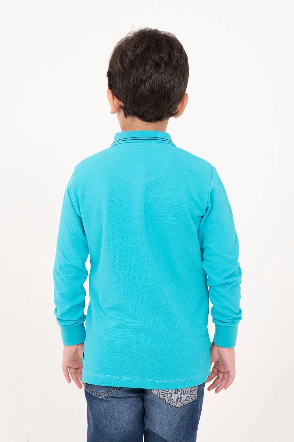 Boy's Full Sleeve Fashion Polo