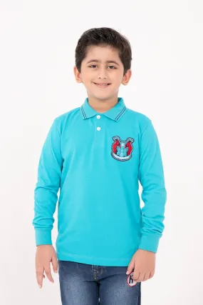 Boy's Full Sleeve Fashion Polo