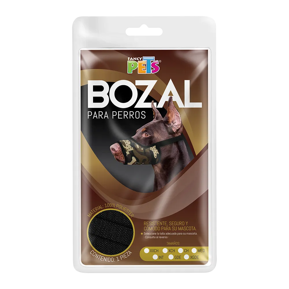 Bozal Med C/Forro De Malla Tx40754