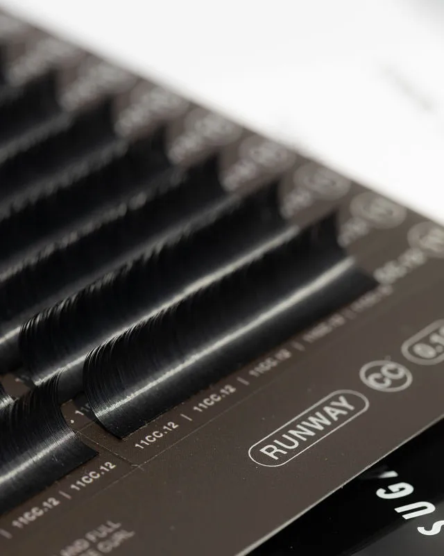 C-Curl Runway Lashes (Single-Length Trays)