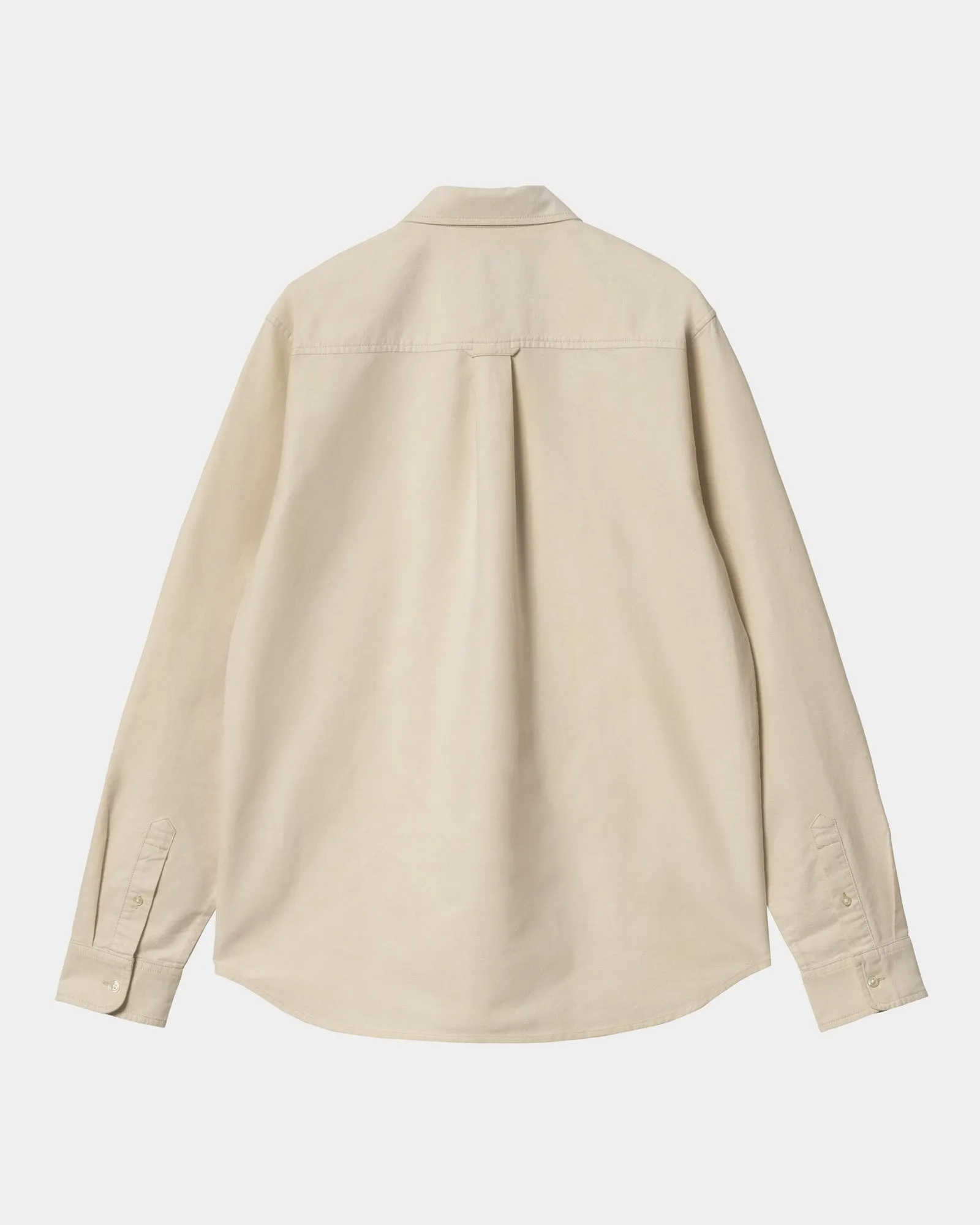 C-Logo Shirt | Cornsilk / White