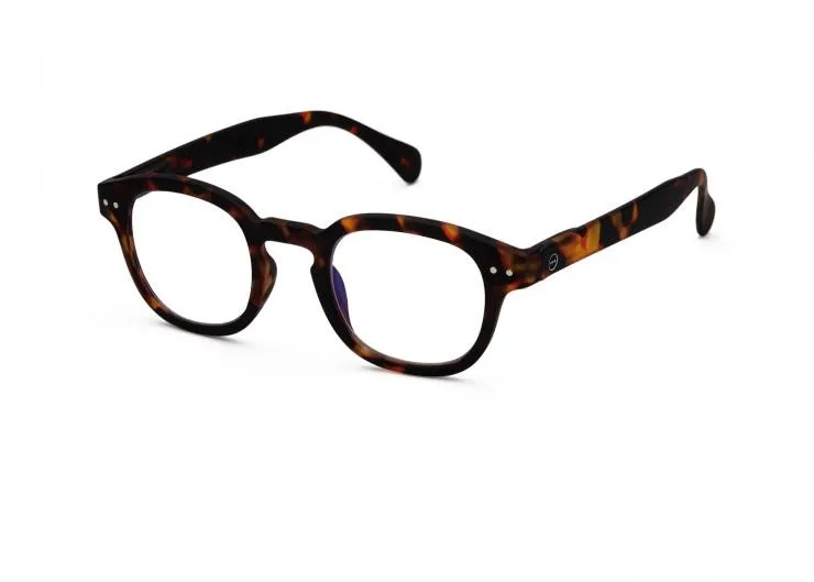 #C Screen Reading Glasses (Tortoise)