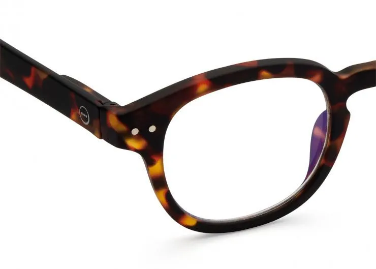 #C Screen Reading Glasses (Tortoise)