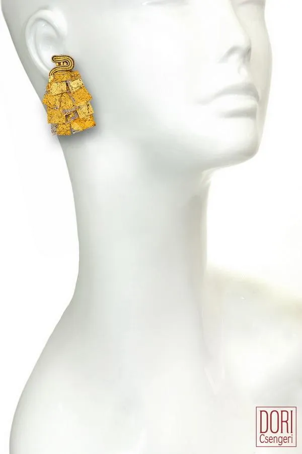 Camelot Clip On Earrings