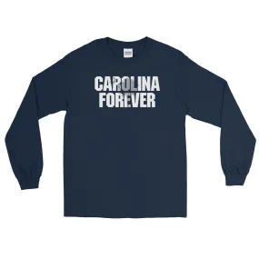 Carolina Forever - Script - Long Sleeve Navy