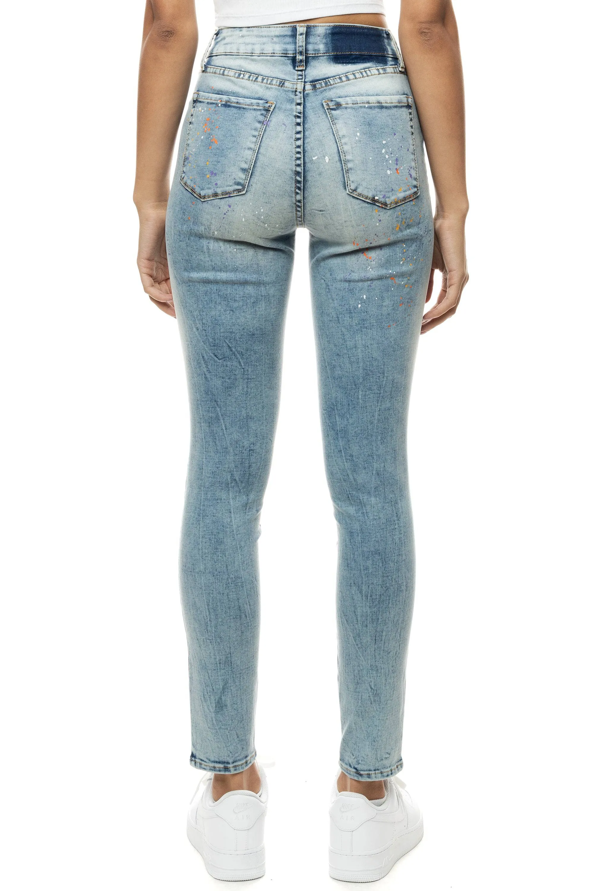 Carpenter Fashion Denim Pants - Sunrise Blue