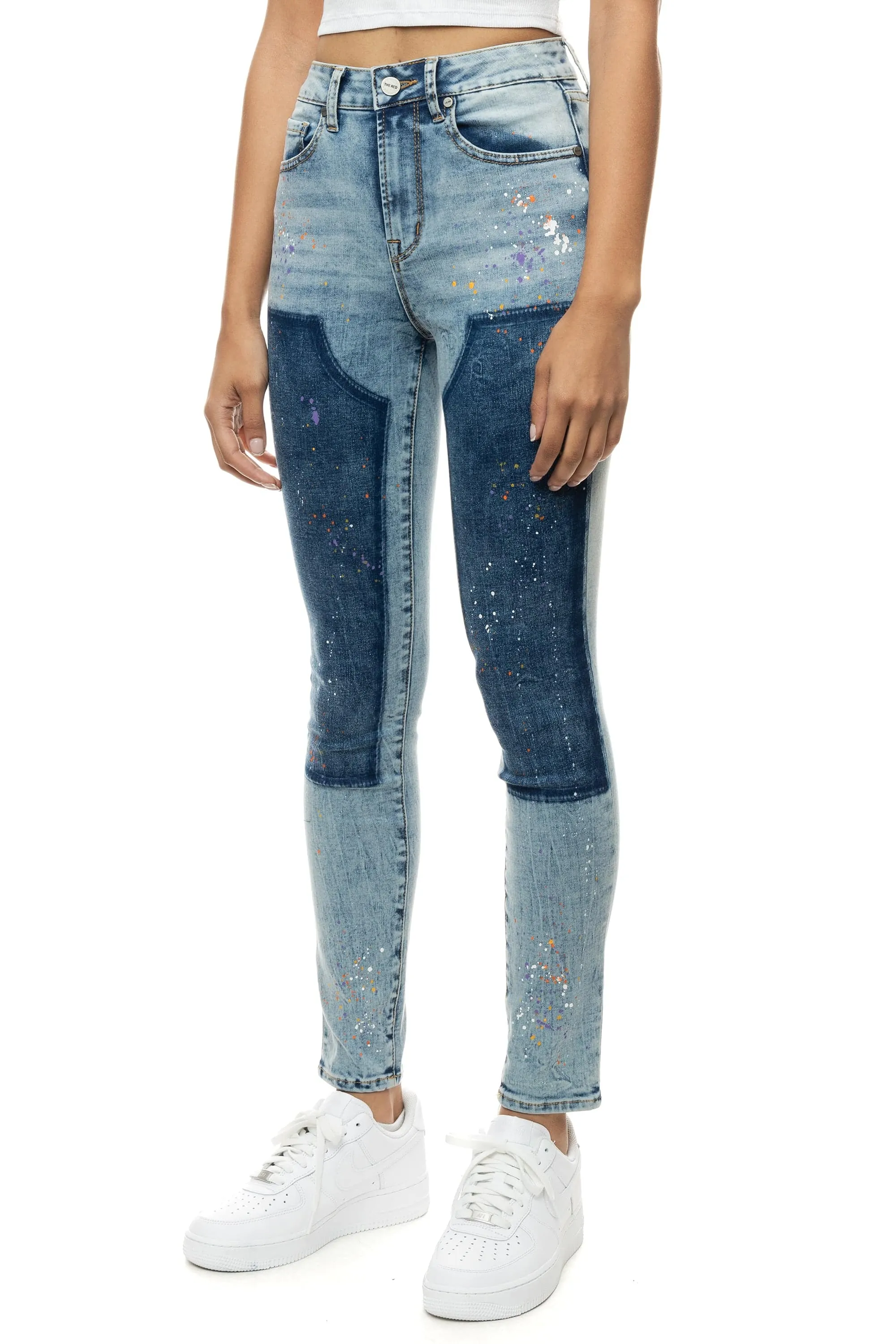 Carpenter Fashion Denim Pants - Sunrise Blue