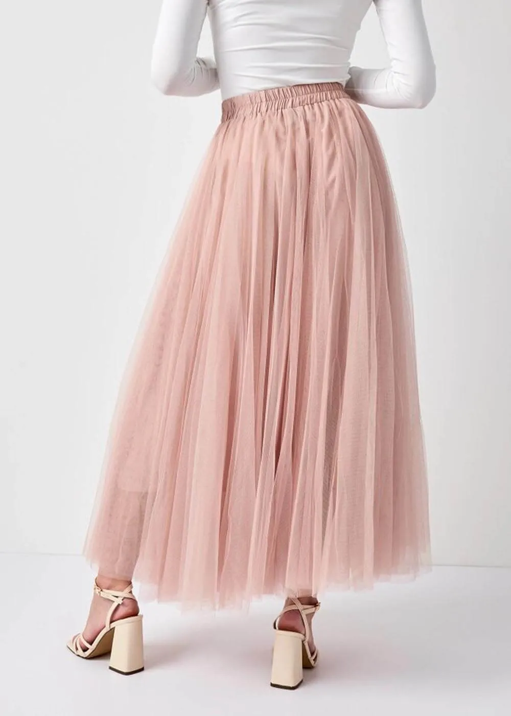 Choklate Paris Amore Tulle Skirt Old Pink