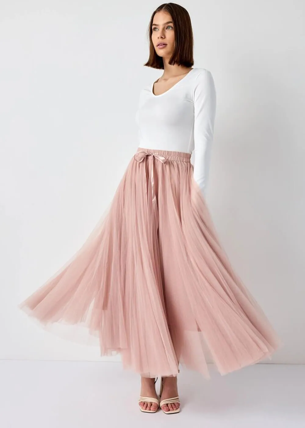 Choklate Paris Amore Tulle Skirt Old Pink