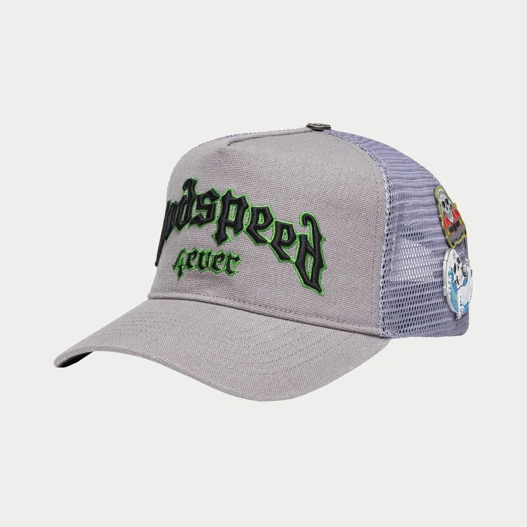 Copy of GodSpeed Forever Trucker Hat (Grey/Green)