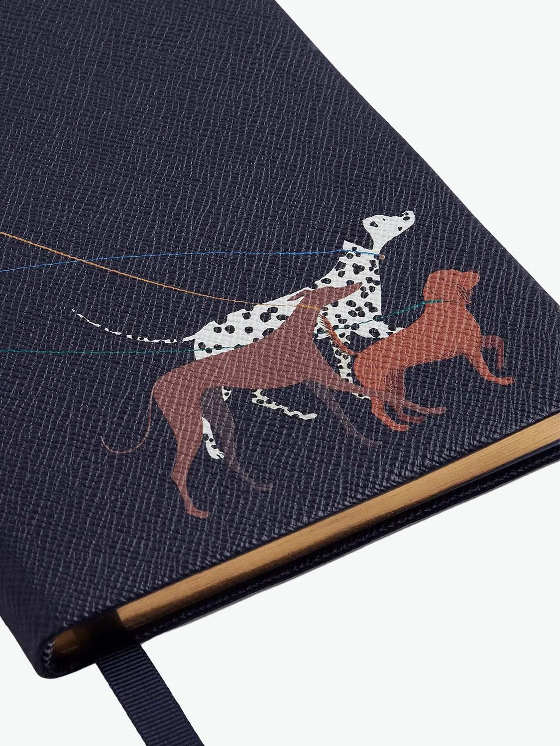 Dogs Notebook Navy