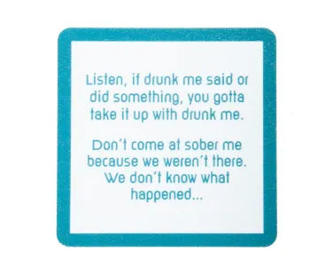 Drinks on Me Coasters