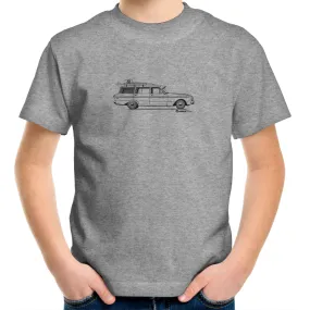 Falcon on the Side - Kids Youth Crew T-Shirt (Print on Demand)