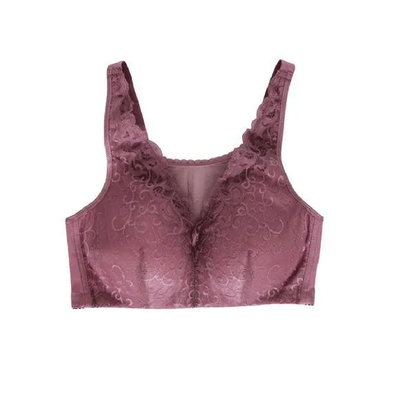 Fashion Lace Post Surgical Bra With Pockets