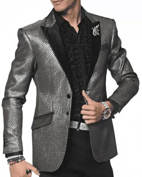 Fashion Sport Coat/Blazer- Tyler Silver