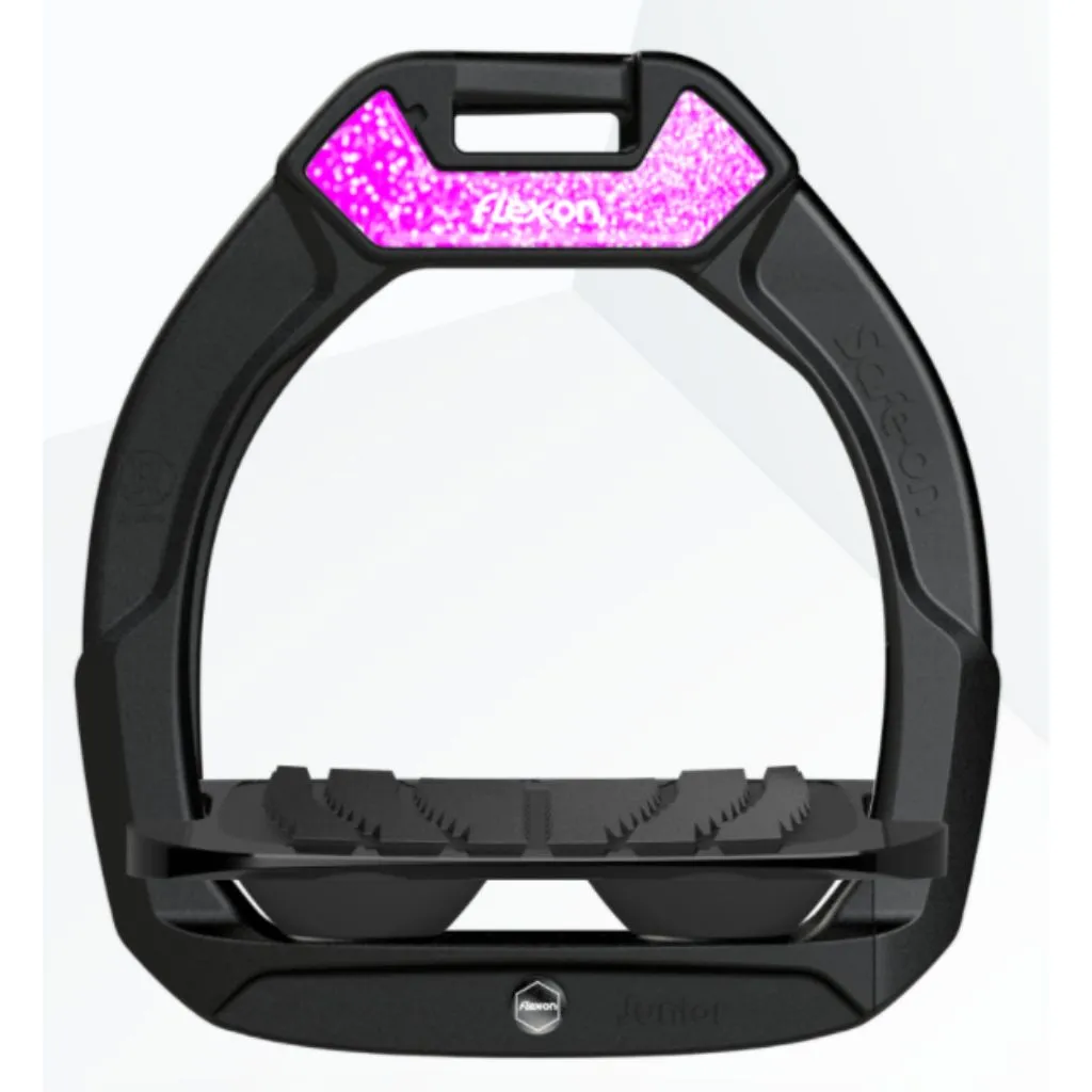 Flex-On Interchangeable Safe On Stirrup Magnet PINK GLITTER