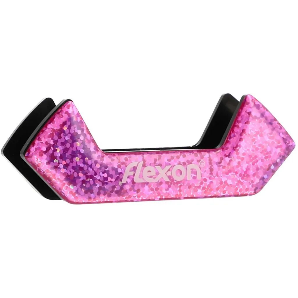 Flex-On Interchangeable Safe On Stirrup Magnet PINK GLITTER