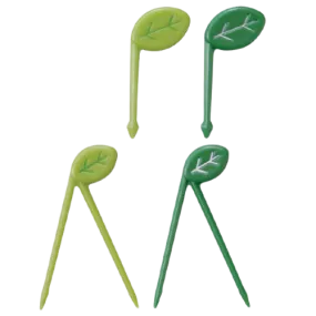 Garden Leaves Food Picks - Set C