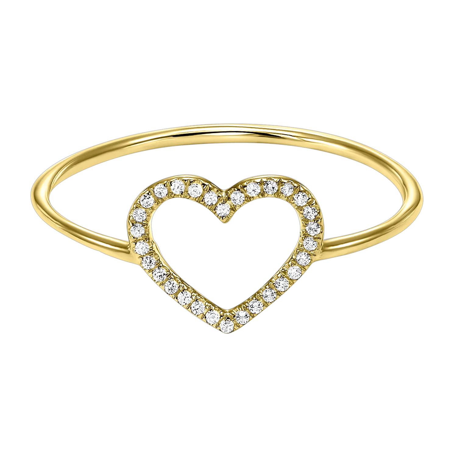 Heart Shaped Fashion Ring