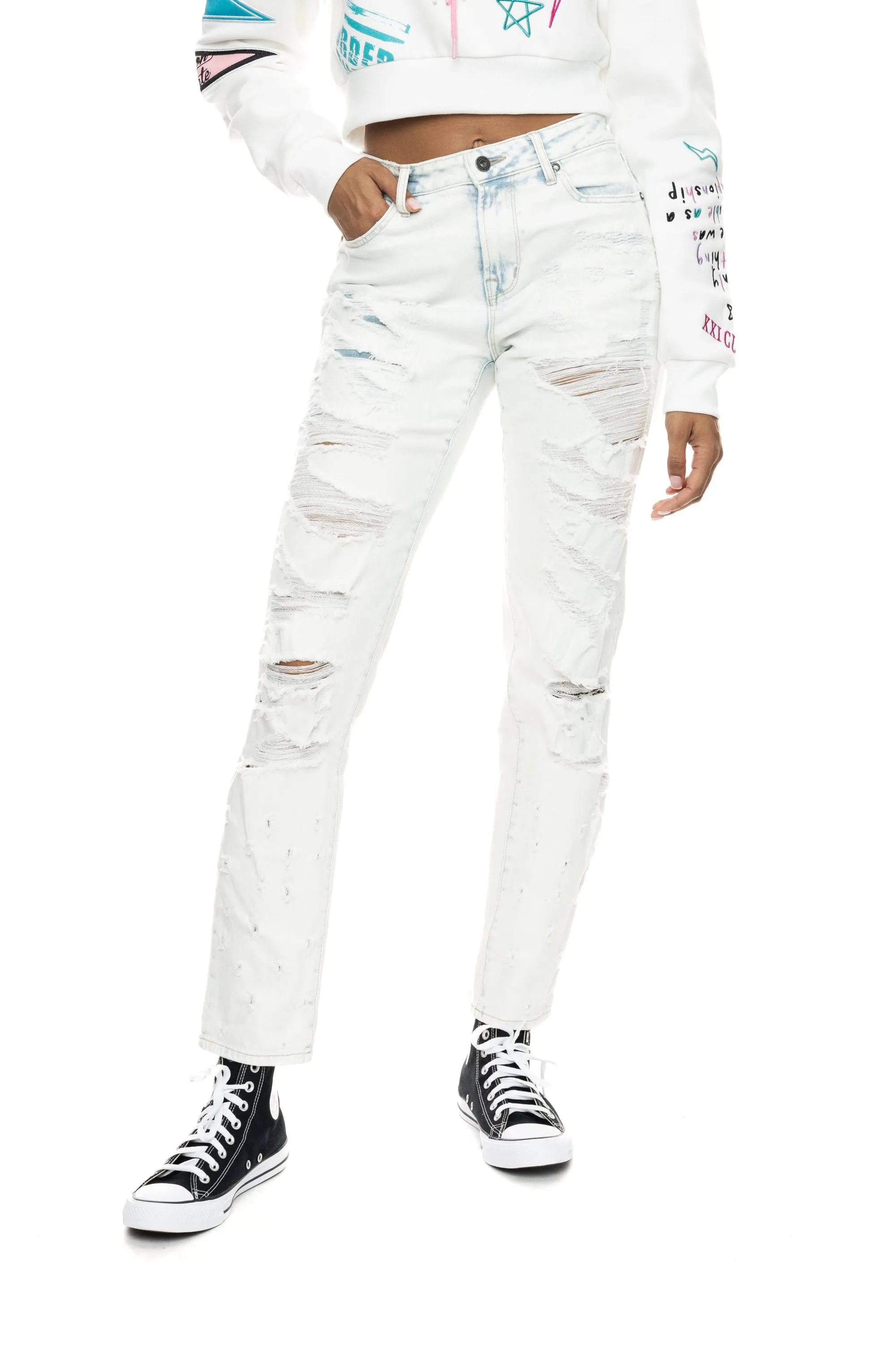 Heavy Ripoff Fashion Denim Pants - Grenada Blue