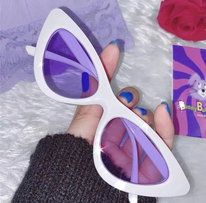 INS FASHION PASTEL PURPLE SUNGLASSES BY50029