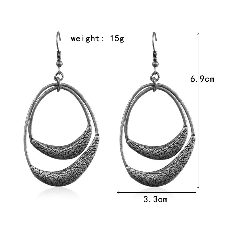 Irregular Fashion Shaped Geometric Earring - 2 colors