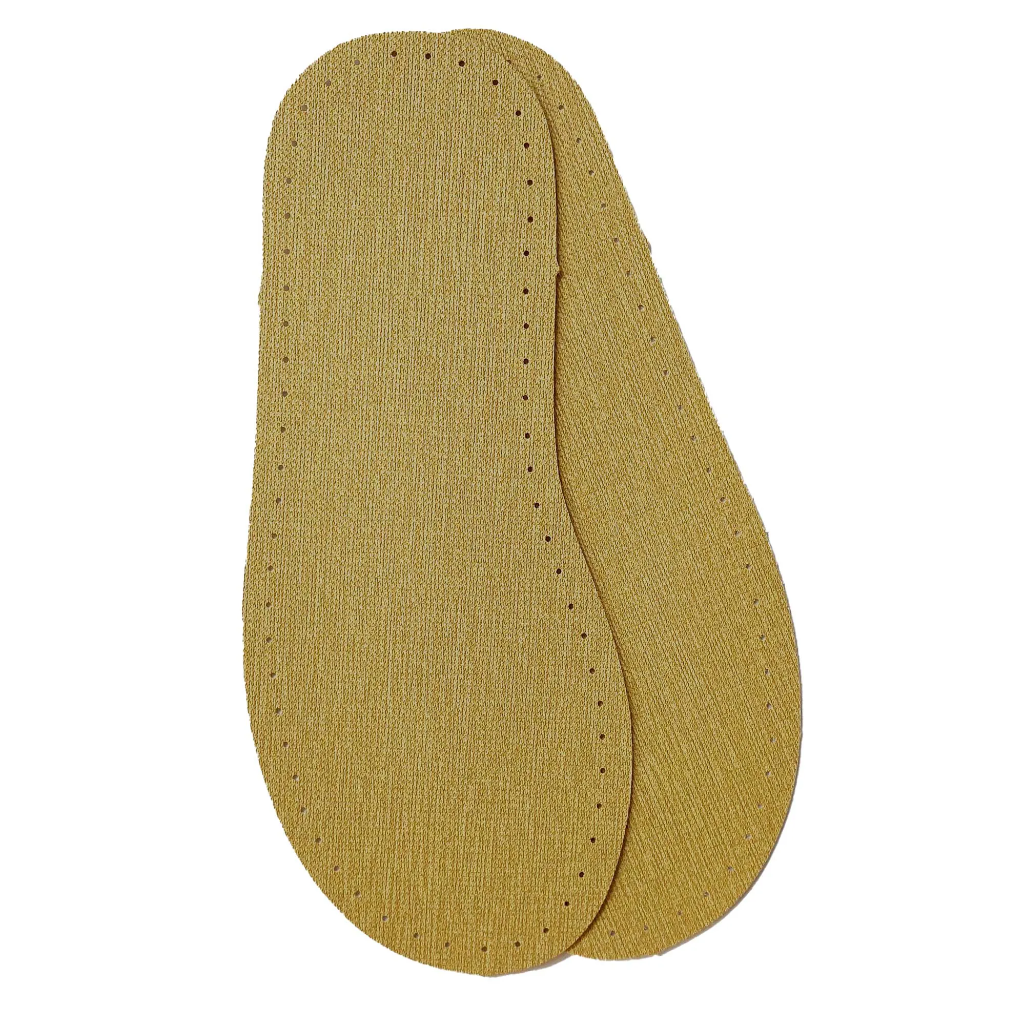 Linen-Look Vinyl Slipper Soles