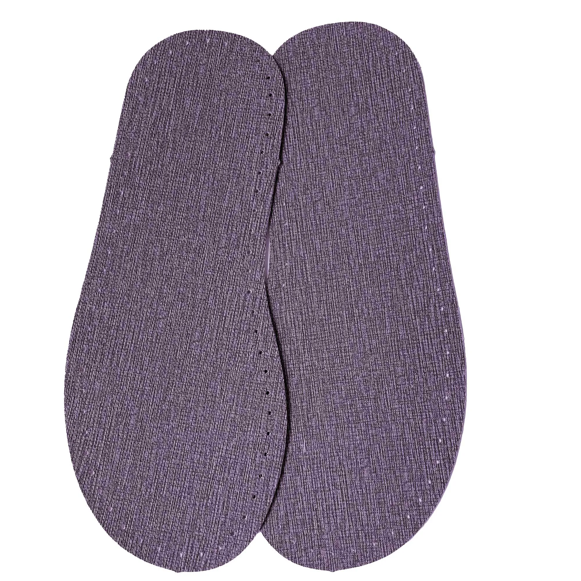 Linen-Look Vinyl Slipper Soles