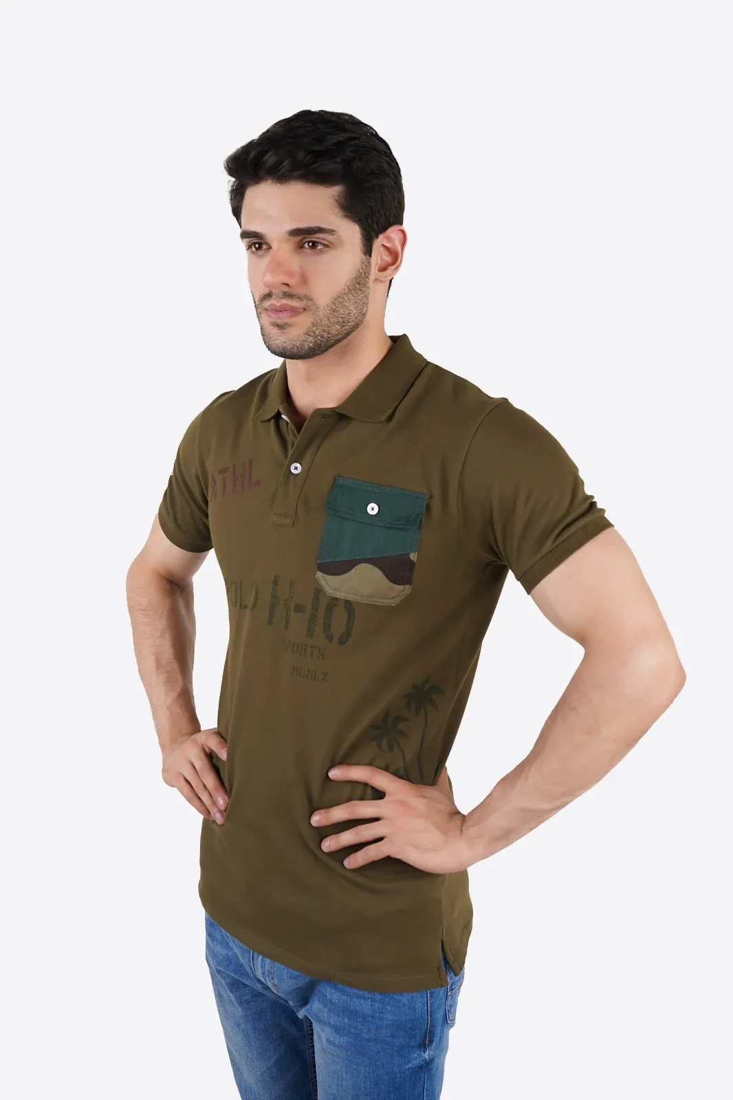 Men's Short Sleeves Fashion Polo