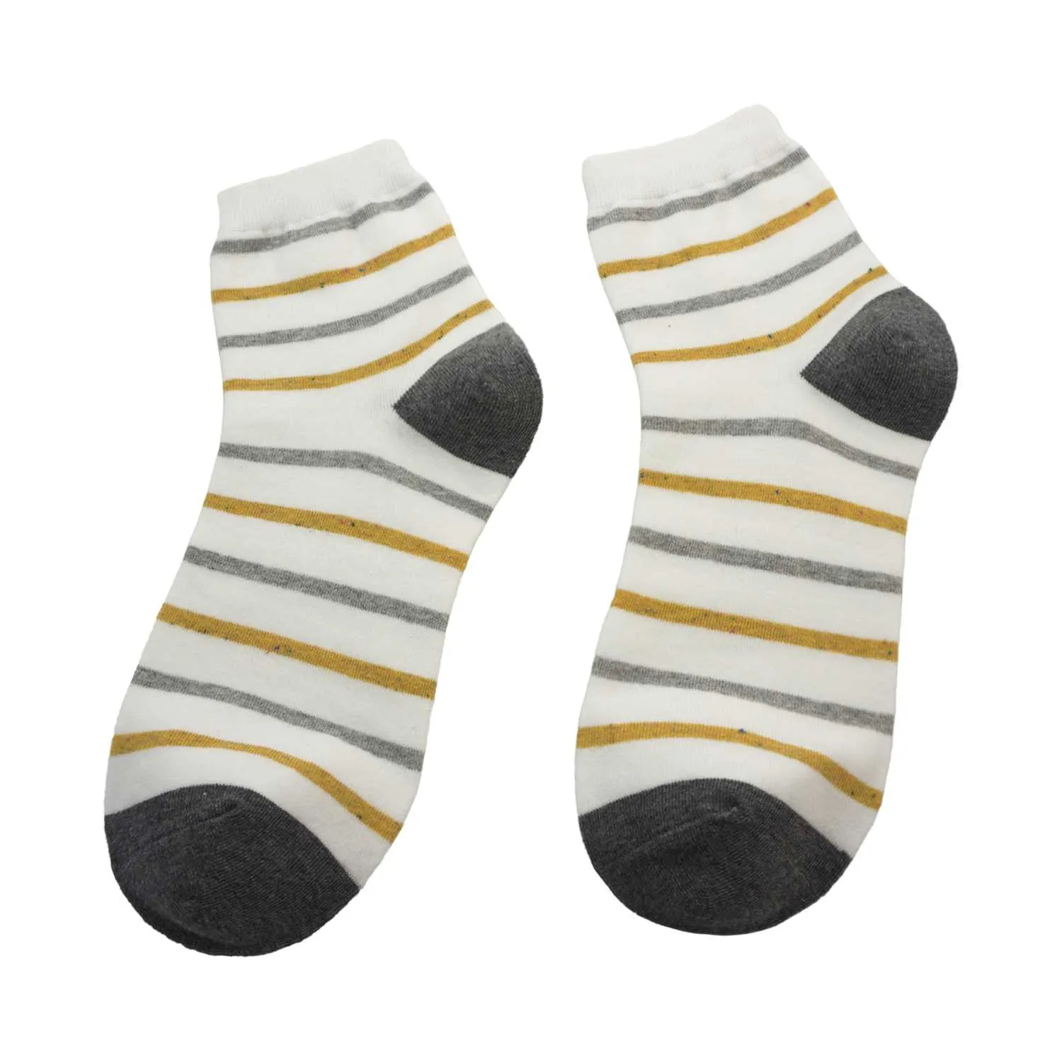 Men's Wide Stripe Design Fashion Crew Socks