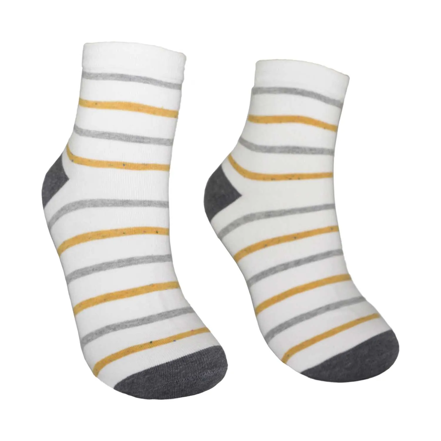 Men's Wide Stripe Design Fashion Crew Socks