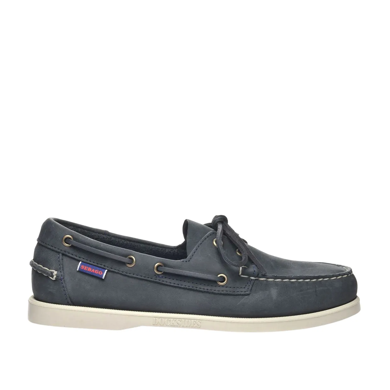 Mocassini Uomo Sebago Docksides Portland Crazy H Blu