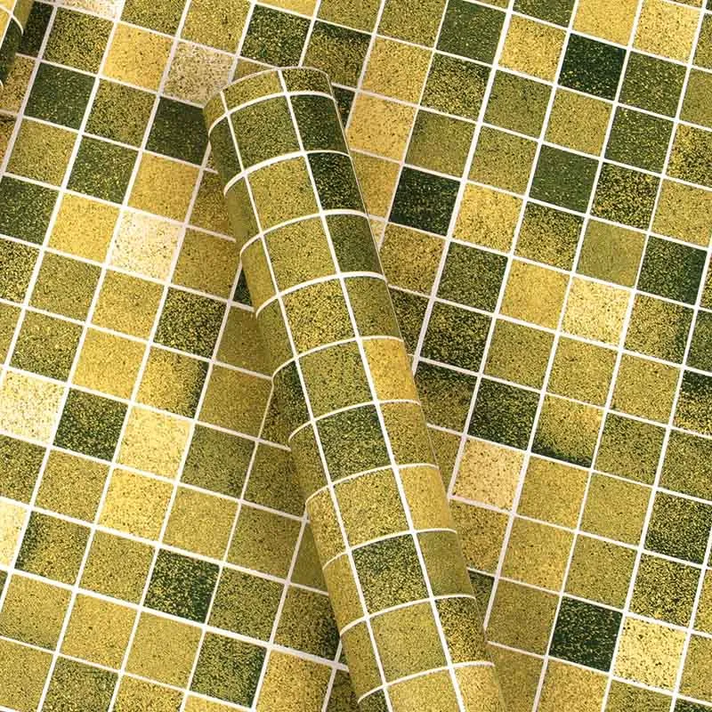 Mosaic Tile Look Self Adhesive Vinyl Contact Paper Wallpaper