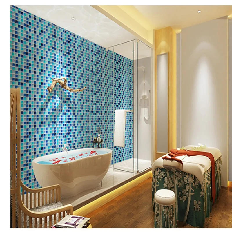 Mosaic Tile Look Self Adhesive Vinyl Contact Paper Wallpaper