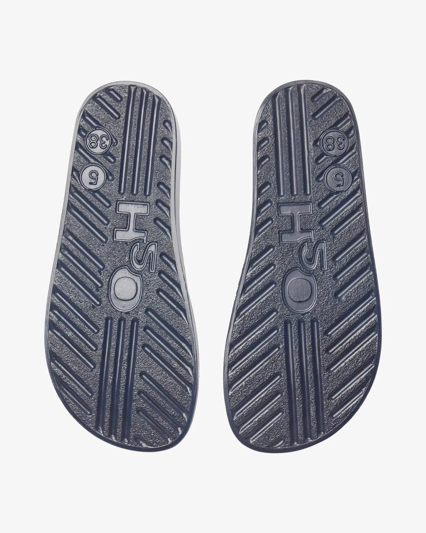 Multifarvet Badesandal - Navy