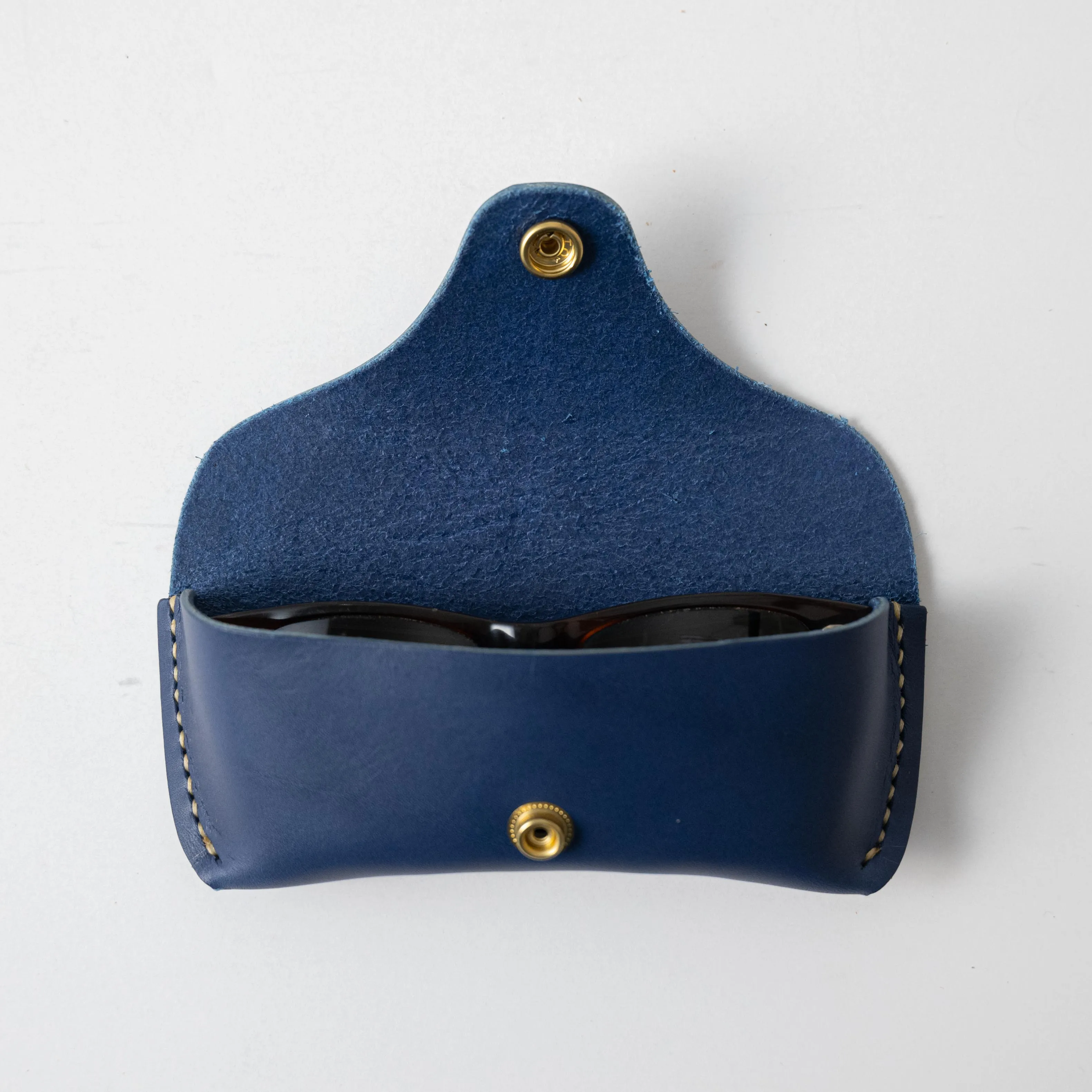 Navy Sunglasses Case