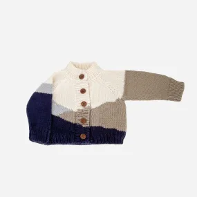 Navy Sunset Cardigan