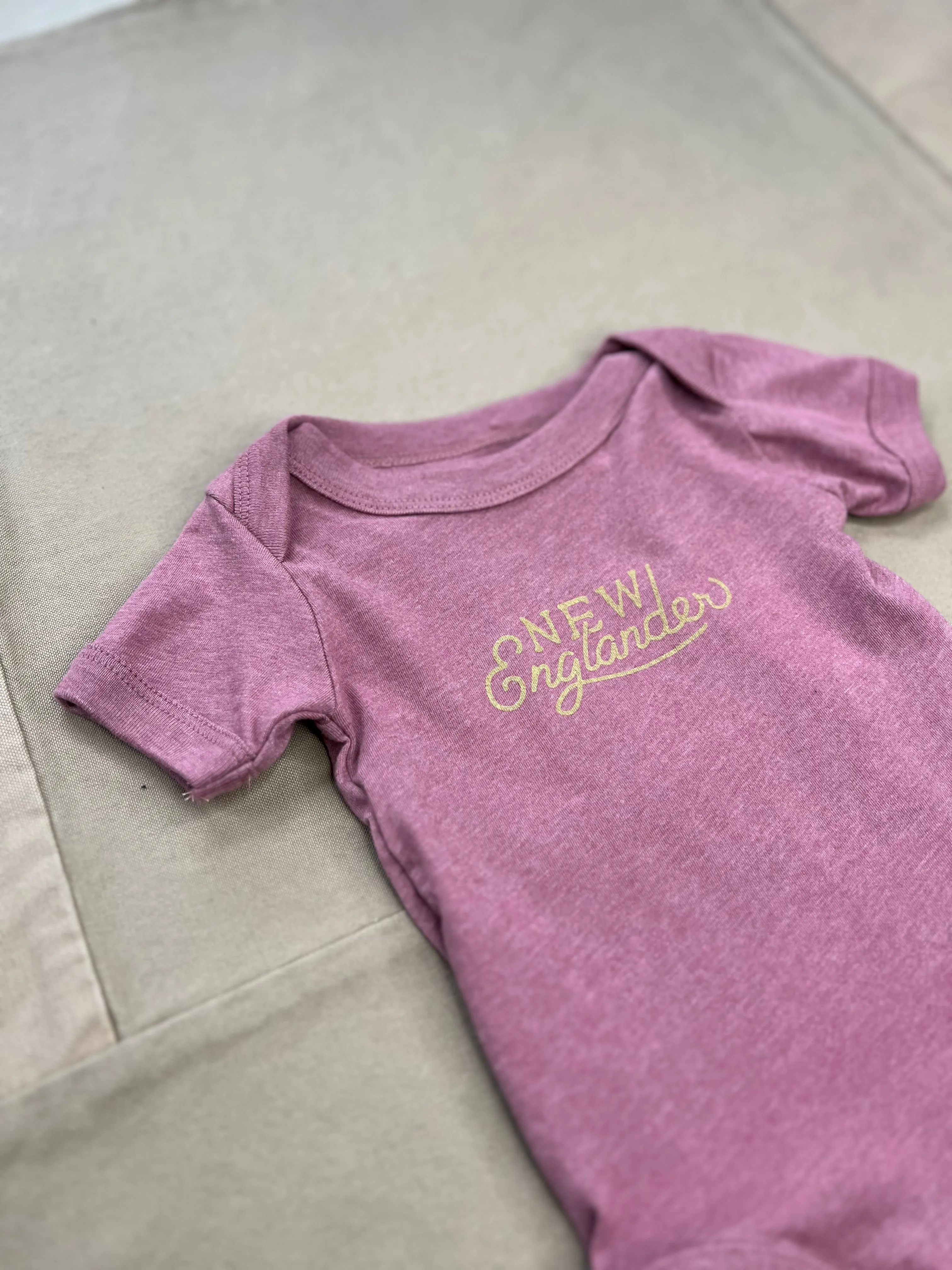 New Englander Onesie, Pink