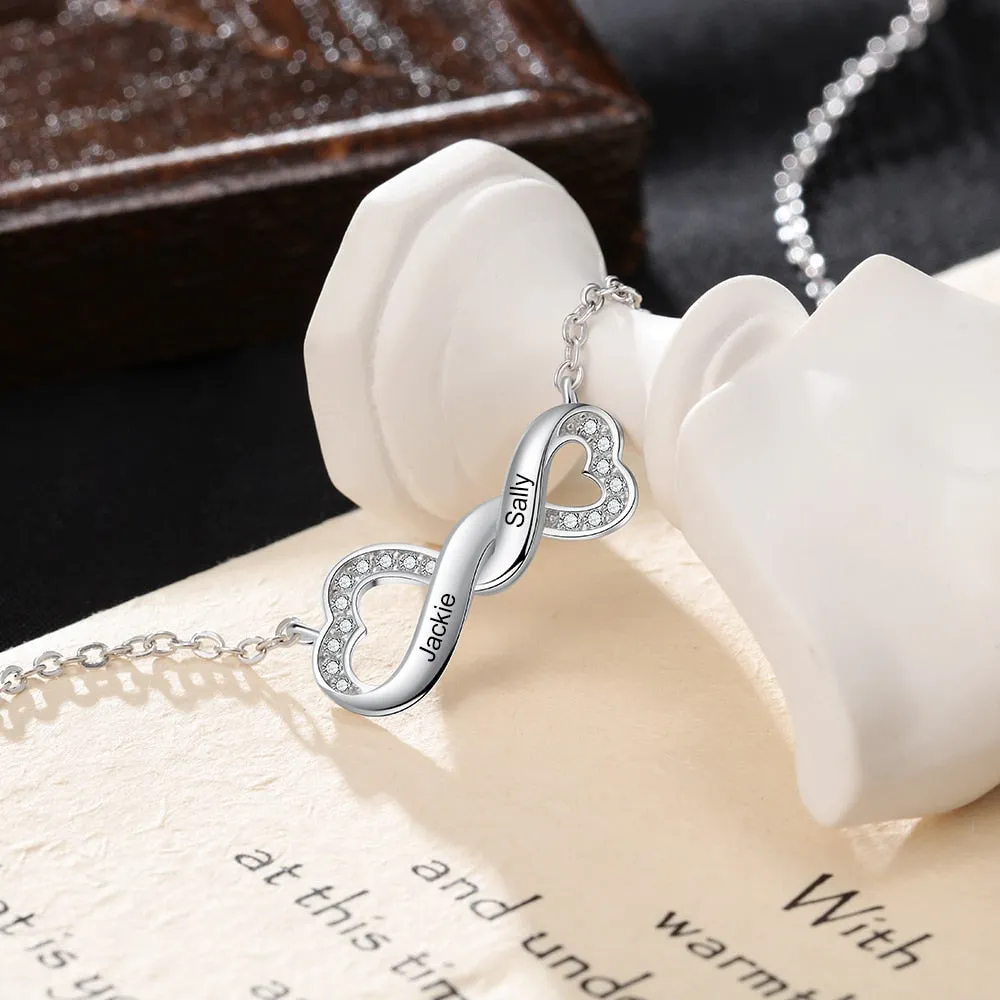 Personalized Infinity Necklaces Fashion Pendant