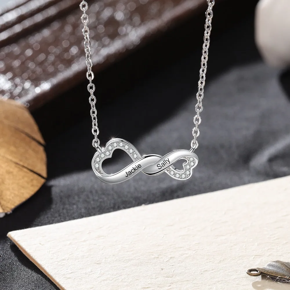 Personalized Infinity Necklaces Fashion Pendant