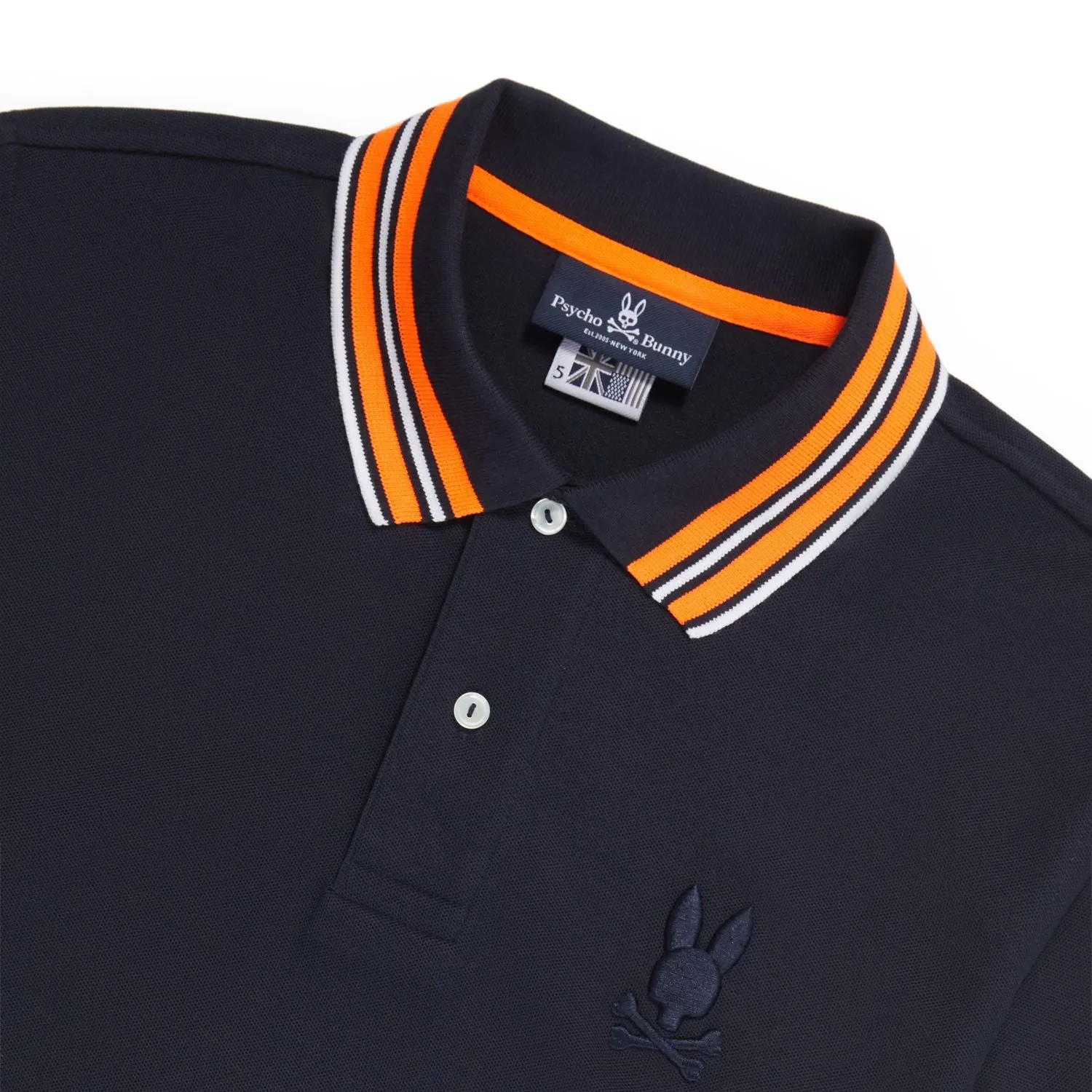 Psycho Bunny Mens Newell Fashion Polo - Navy